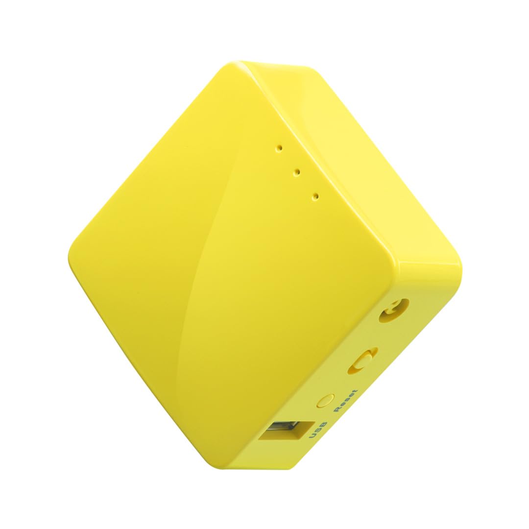 GL.iNet GL-MT300N-V2 WLAN Router Mobile Smart Mini Pocket VPN Reiserouter 3G/4G bis zu 300Mbit/s (2,