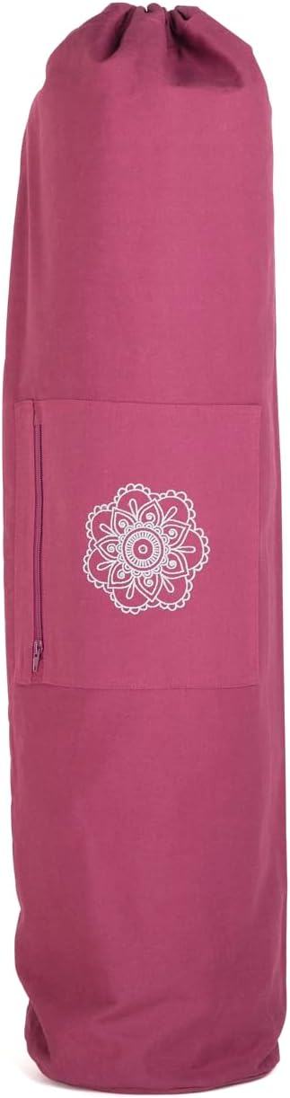 Bodhi SURYA BAG COTTON | Yogatasche gross für Schurwollmatten & Yogamatten | Tasche aus 100% Baumwol