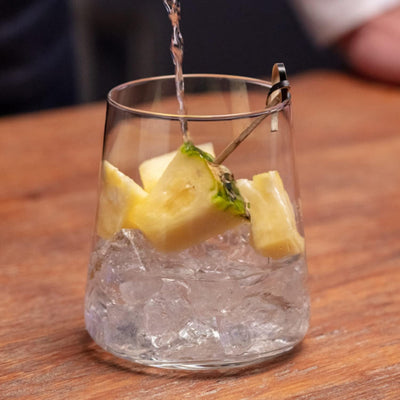Krosno Gin-Gläser Wassergläser Weissweingläser Trinkgläser | Set von 6 | 430 ML | Avant-Garde Kollek
