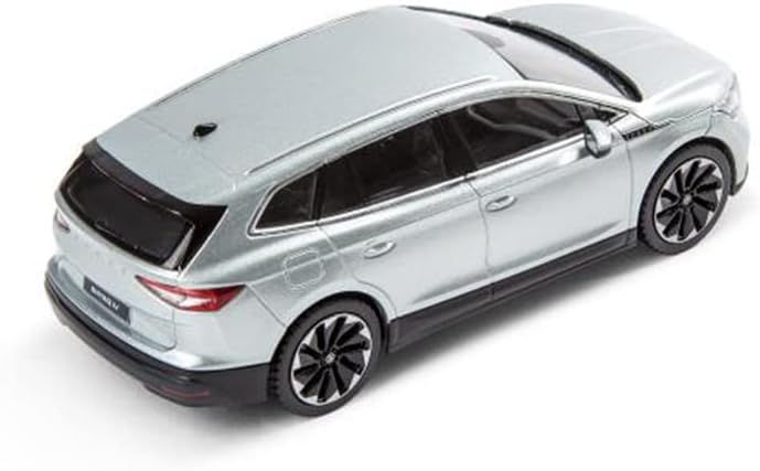 Skoda 5LA099300F7B Modellauto ENYAQ iV Miniatur, Massstab 1:43, Silber