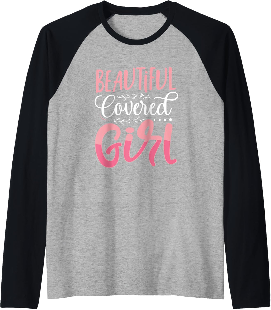 Beautiful Covered Girl Afro Educated Unapologetically Black Raglan