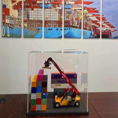 ELEpure acryl vitrine schaukasten transparente für Kollektion Lego Figuren Modell staubdichte Aufbew