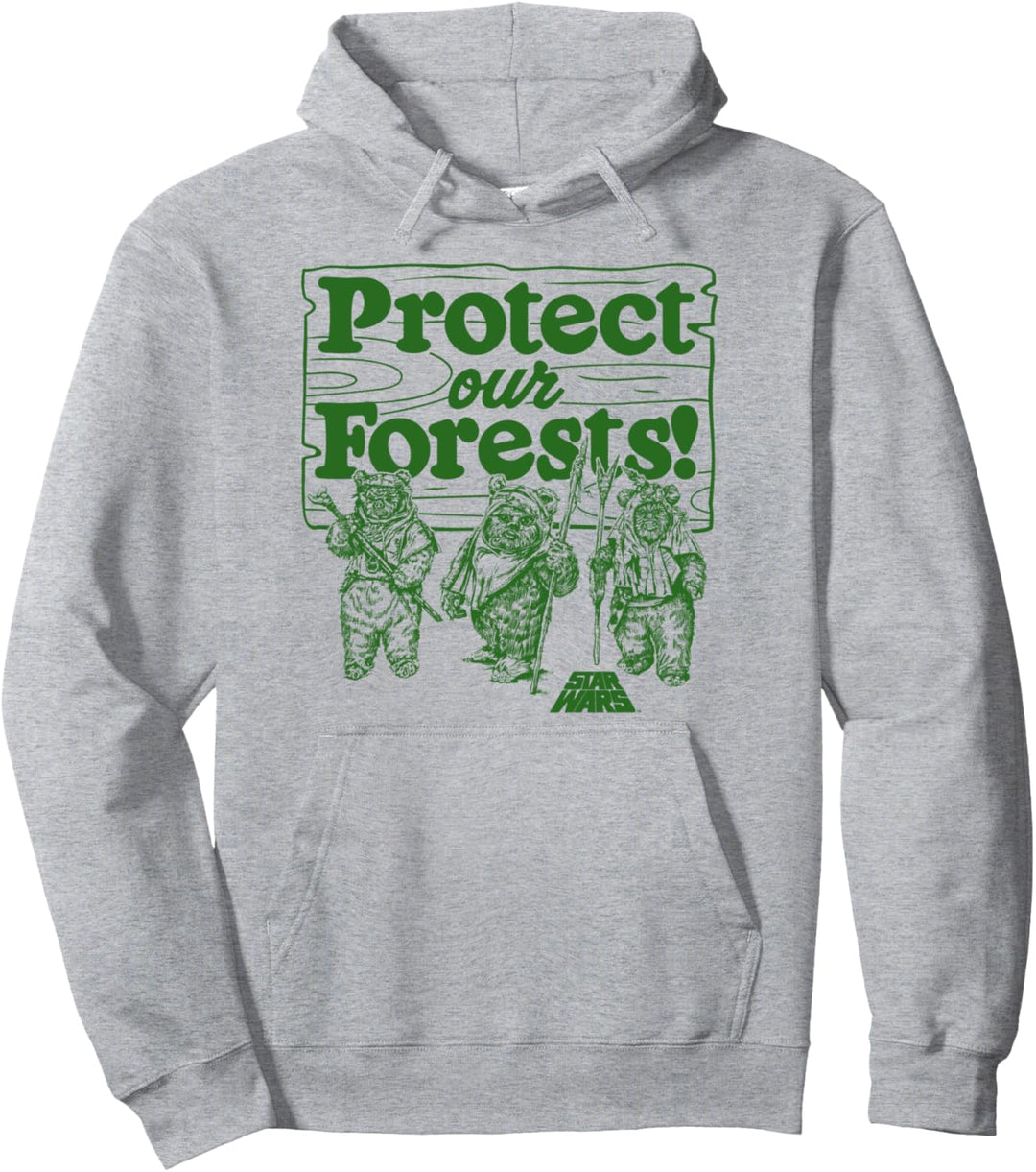 Star Wars Ewoks Protect Our Forests Camp Pullover Hoodie