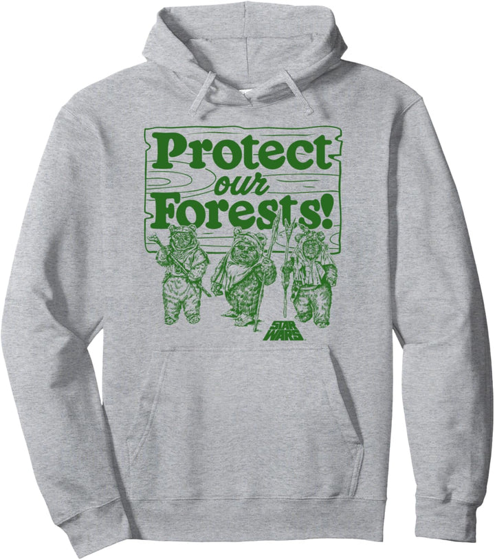 Star Wars Ewoks Protect Our Forests Camp Pullover Hoodie