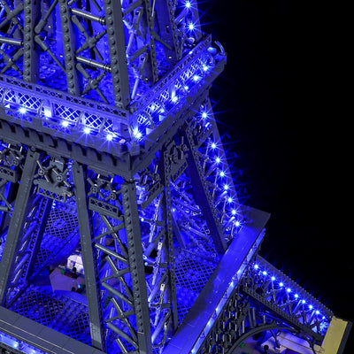 BRIKSMAX 10307 Led Licht für Lego Eiffelturm - Compatible with Lego Architecture Bausteinen Modell -