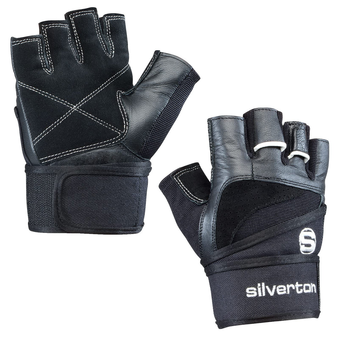 Silverton Herren Fitness-gewichtheberhandschuh Power Handschuhe S Schwarz, S Schwarz