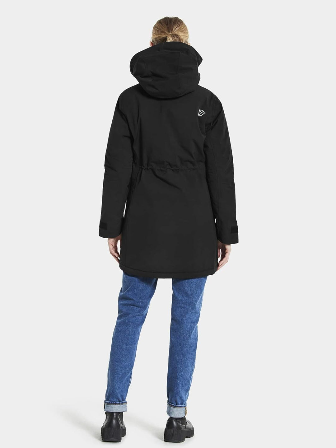 Didriksons Damen Winterjacke CIANA PARKA 2 36 Schwarz, 36 Schwarz