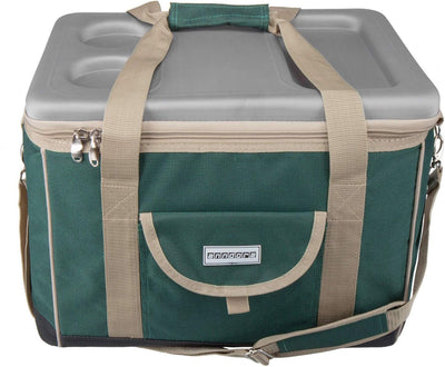 anndora Kühltasche XL 40 Liter - Isotasche Kühlbox Picknicktasche Farbauswahl XL gruen, XL gruen