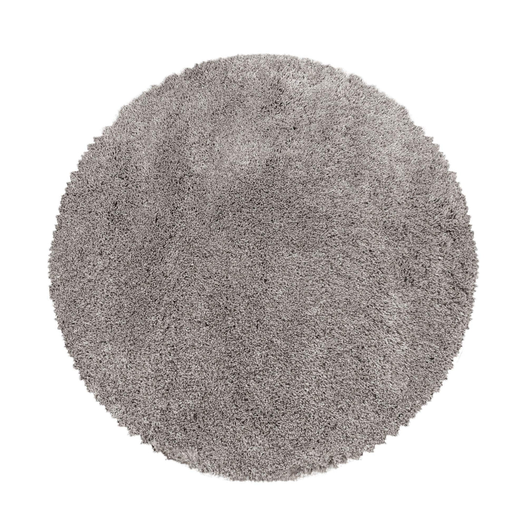 Hochflor Rund Teppich Wohnzimmer Einfarbig Schlafzimmer Esszimmer Flur Läufer Unicolor & Einfarbig W