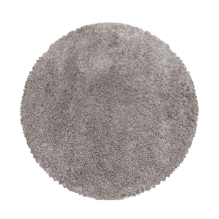 Hochflor Rund Teppich Wohnzimmer Einfarbig Schlafzimmer Esszimmer Flur Läufer Unicolor & Einfarbig W