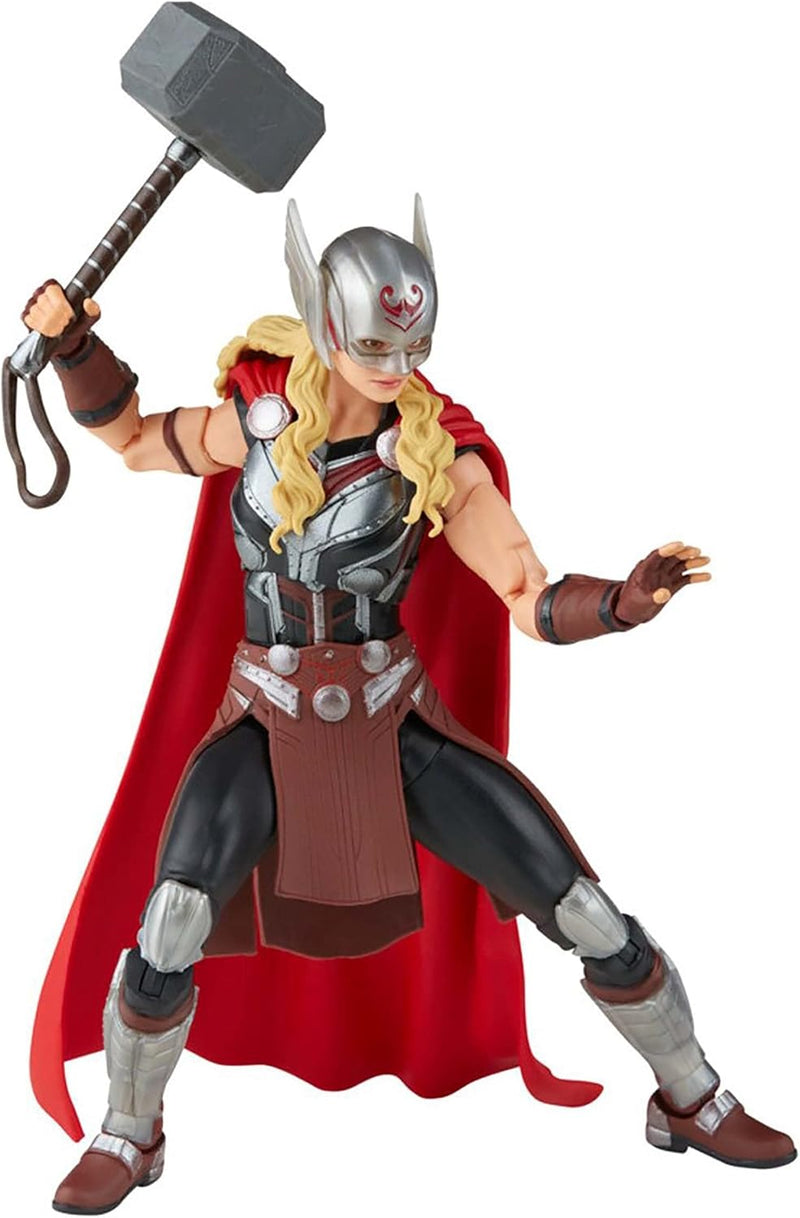 Hasbro Marvel Legends Thor: Love and Thunder 15 cm grosse Mighty Thor Action-Figur, 4 Accessoires, 1