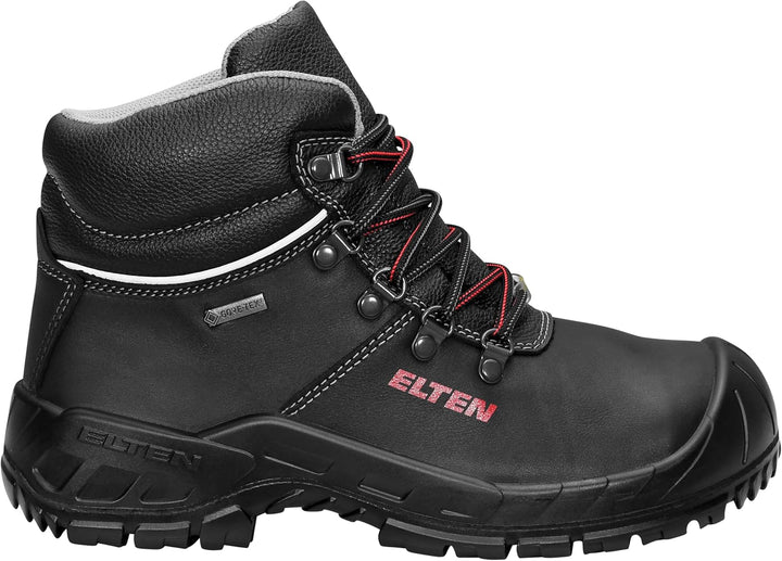 ELTEN Sicherheitsschuhe RENZO GTX XXW Mid ESD S3, Herren, leicht, schwarz, Stahlkappe - Grösse 36 36