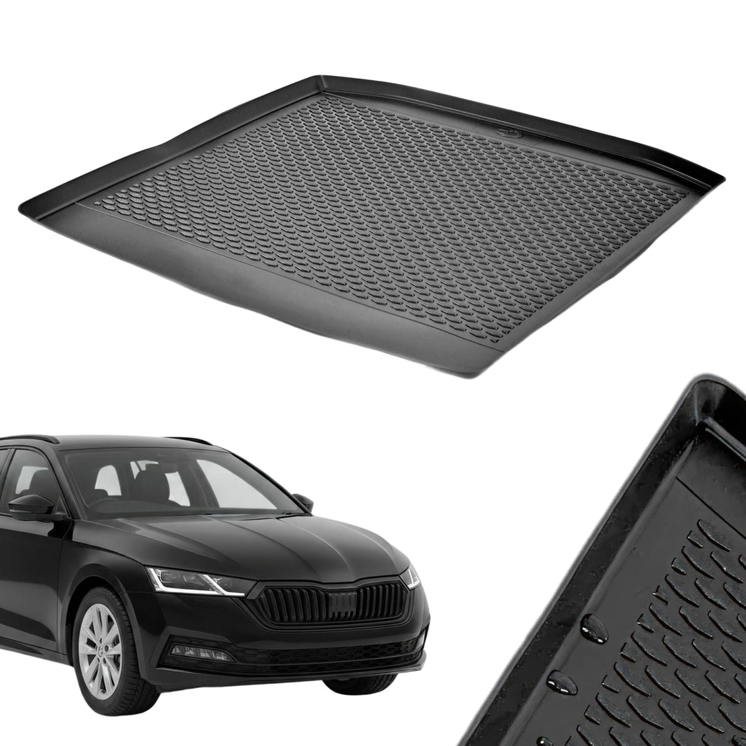 Gama Kofferraumwanne Kompatibel Mit ŠKODA Octavia 4 Combi 2020- Zubehör — Kofferraummatte, Kofferrau