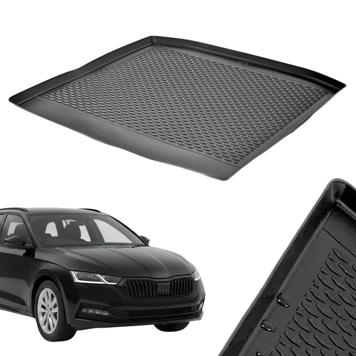 Gama Kofferraumwanne Kompatibel Mit ŠKODA Octavia 4 Combi 2020- Zubehör — Kofferraummatte, Kofferrau