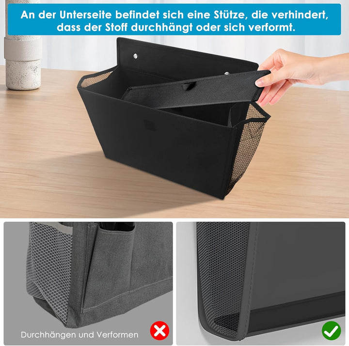 Wohnwagen Deko Aufbewahrung Wohnmobil Camping Organizer mit Ohne Bohren Selbstklebend, 34 x 29 x 14c