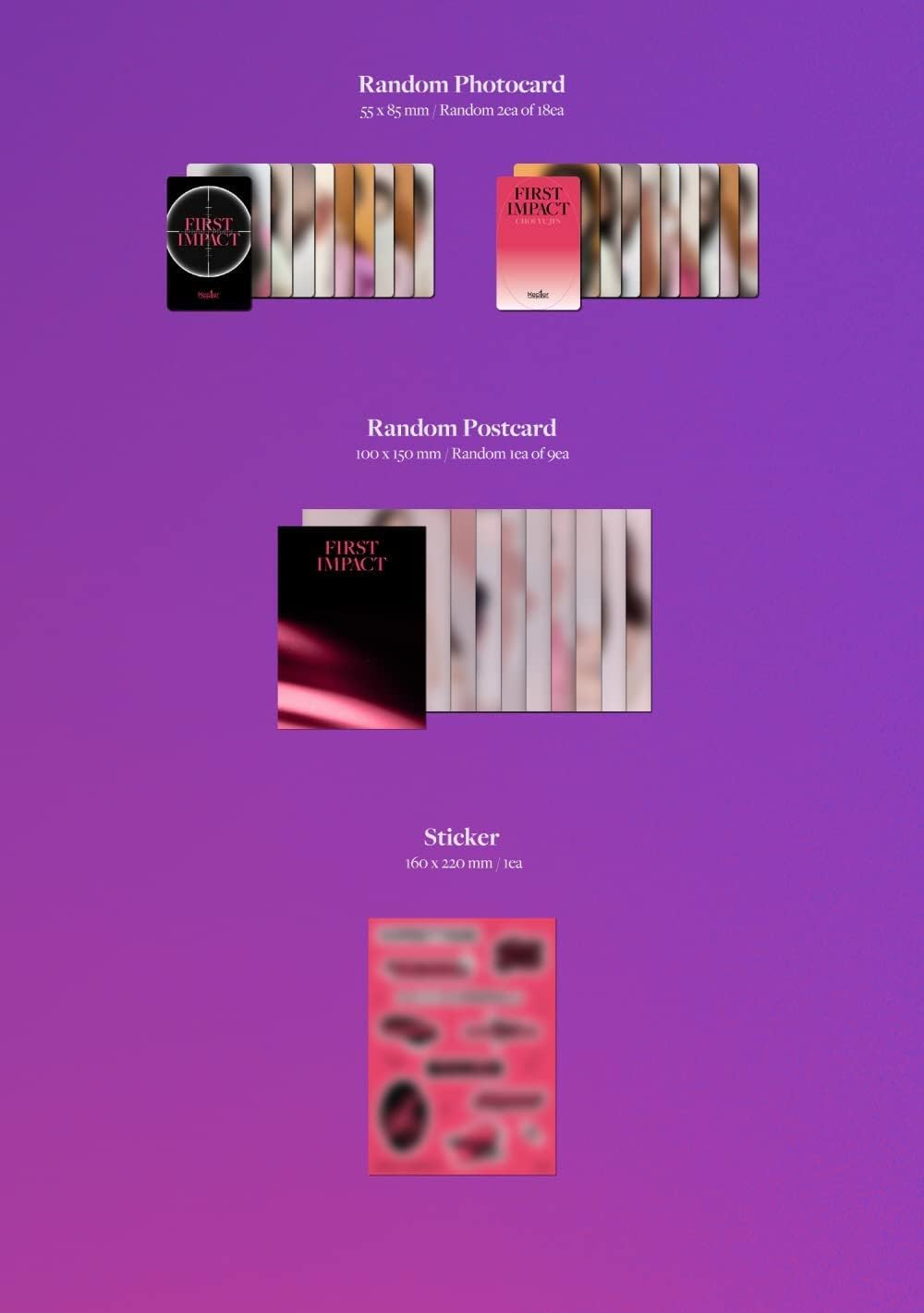 Kep1er FIRST IMPACT 1st Mini-Album Inhalt + Tracking Kpop versiegelt (Connect 1), Connect 1