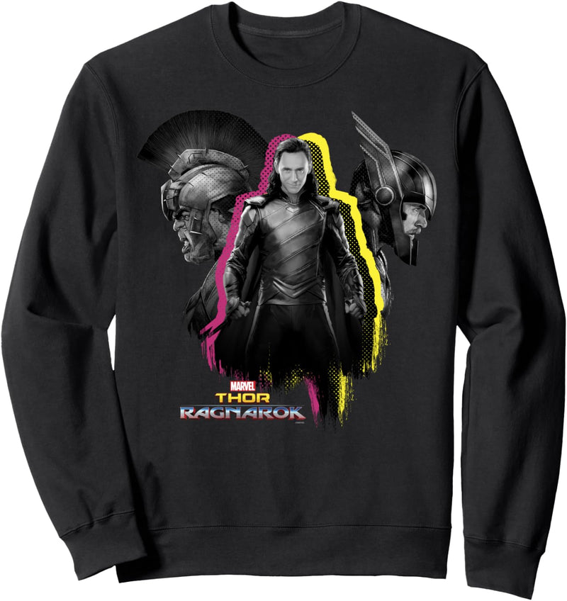 Marvel Thor: Ragnarok Loki Pop Art Sweatshirt