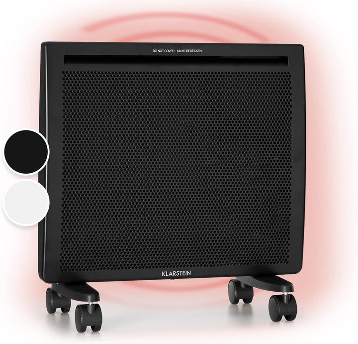 Klarstein Hot Spot Slimcurve Double 2-in-1 Heizgerät - Konvektions- und Infrarotheizung, Überhitzung