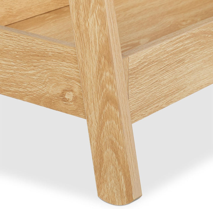 Relaxdays Kleiderständer Kinder, HBT 98,5 x 62 x 40 cm, 3 Kleiderbügel, Kleiderstange & Ablage, Kind