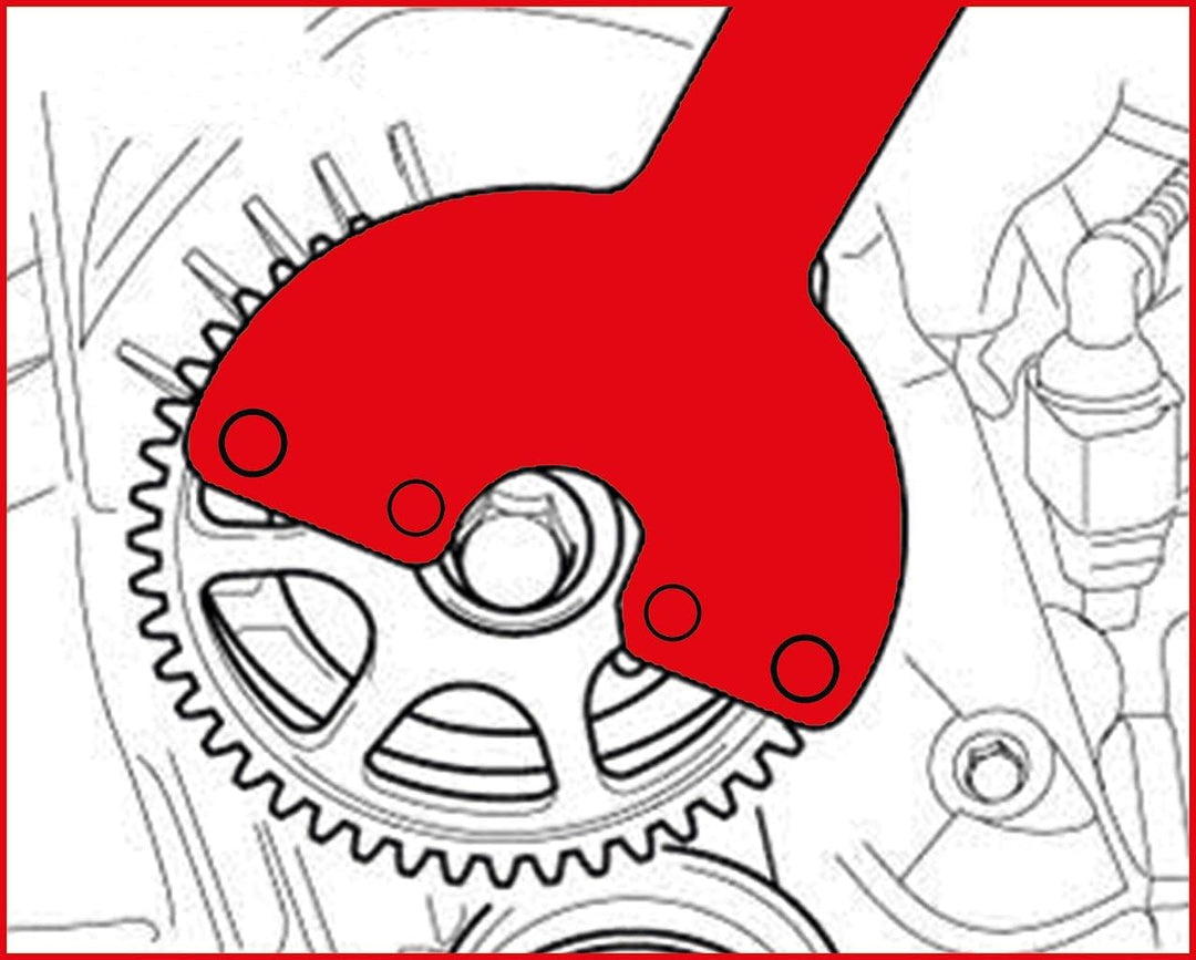 KS Tools 150.1244 Gegenhalter Audi / Volkswagen