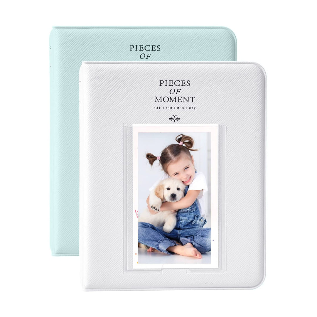Fotoalbum mit 64 Taschen für Fujifilm Instax Mini 7s, 8, 8+, 9, 25, 50s, 70, 90, 5 x 7,6 cm, Fotobuc