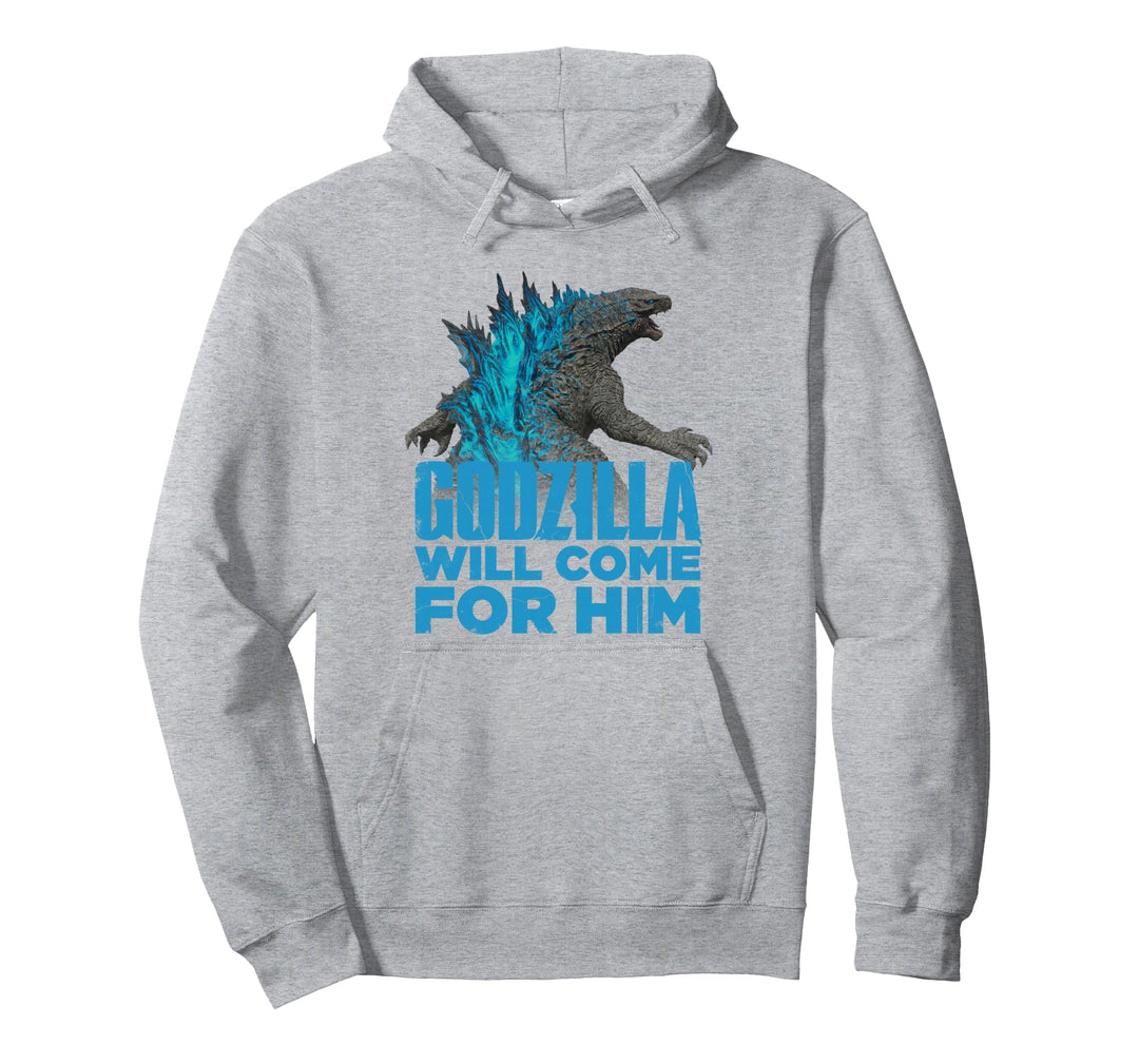 Godzilla vs Kong - Godzilla Will Come For Him Pullover Hoodie