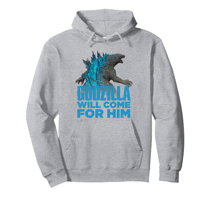 Godzilla vs Kong - Godzilla Will Come For Him Pullover Hoodie