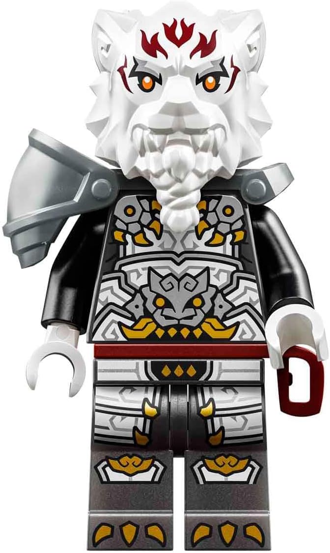 LEGO NINJAGO Zilvar auf seinem Drachentier Grimtak - Ninja Spielzeug mit Actionfigur, 3 Minifiguren