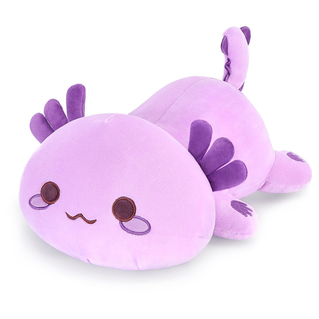 shownicer Plüschtier Axolotl Stofftier Kawaii Salamander Plüsch, Axolotl Kuscheltier Plüschkissen Sp