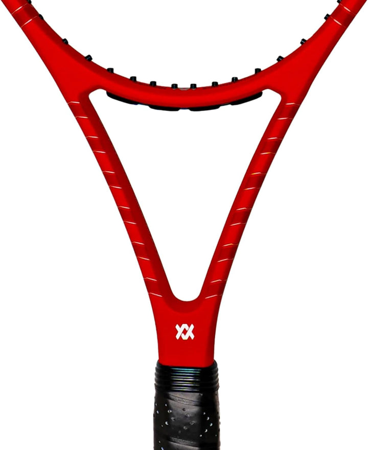VOLKL VOSTRA V8 285 Tennisschläger mit Red Cell & Reva, 285 g, Griffgrössen: 1–5, unbespannt 4 1/4,