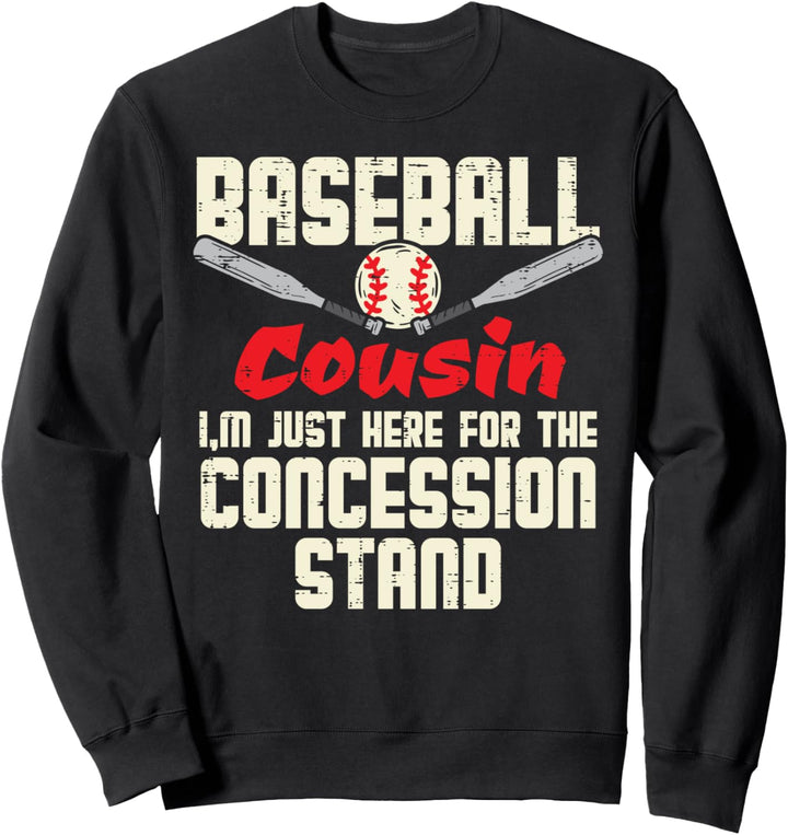 Baseball Cousin Concession Stand Family Matching Men Women Sweatshirt