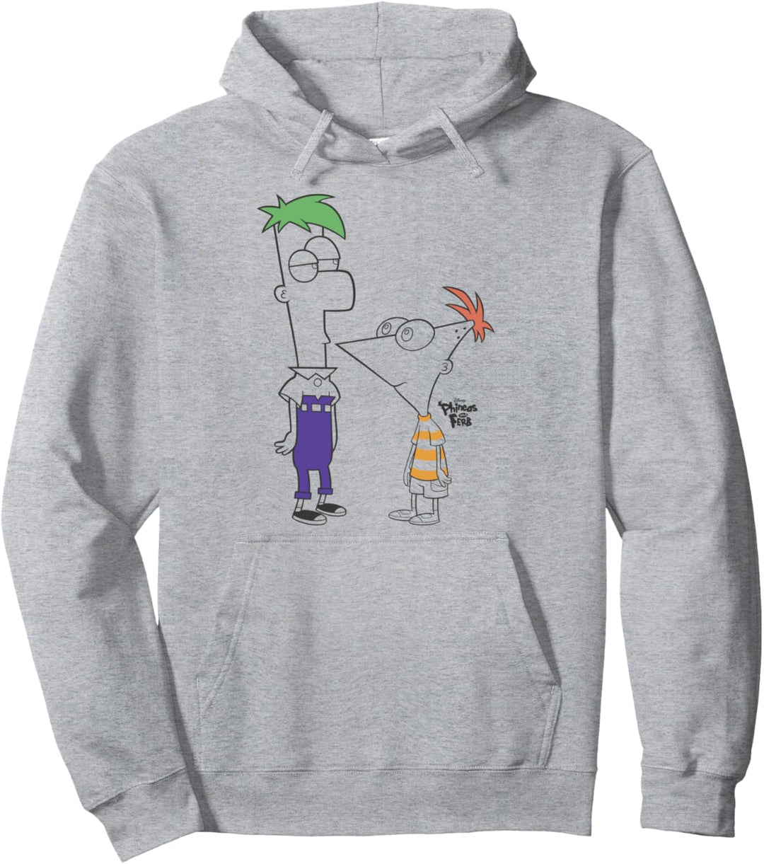 Disney Phineas And Ferb Boys Of Summer Pullover Hoodie