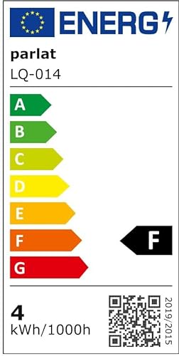 parlat LED Unterbau-Leuchte Siris, Bewegungsmelder, flach, 30cm, je 370lm, weiss, 5er Set