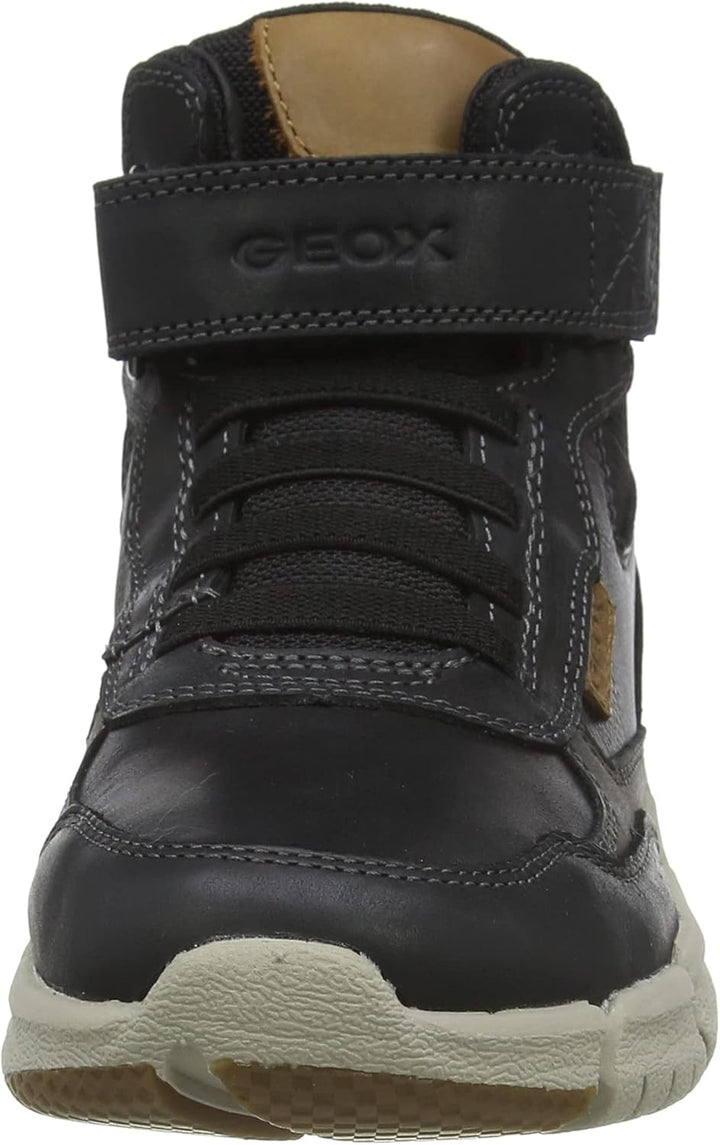 Geox Jungen J Flexyper Boy E Backpacking Boot 29 EU Schwarz, 29 EU Schwarz