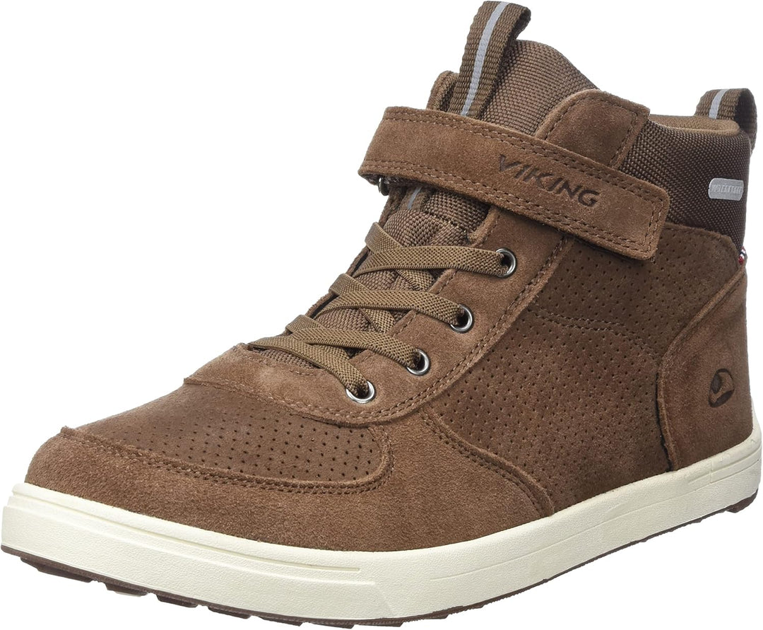 Viking Jungen Samuel Mid Wp Jr Rain Shoe 33 EU Braun, 33 EU Braun