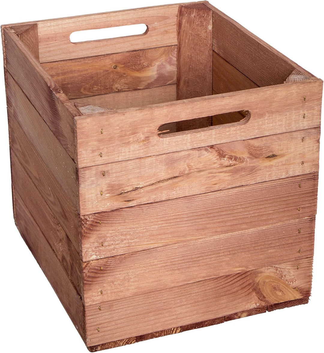 Holzkiste Aufbewahrungskiste Einschubkiste Schubladenbox Vintage Ocker passend für alle Kallaxregale
