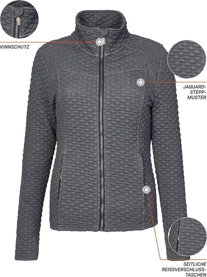 Killtec Damen Selvana Power Stretch Jacke/Übergangsjacke 36 hellrosa, 36 hellrosa