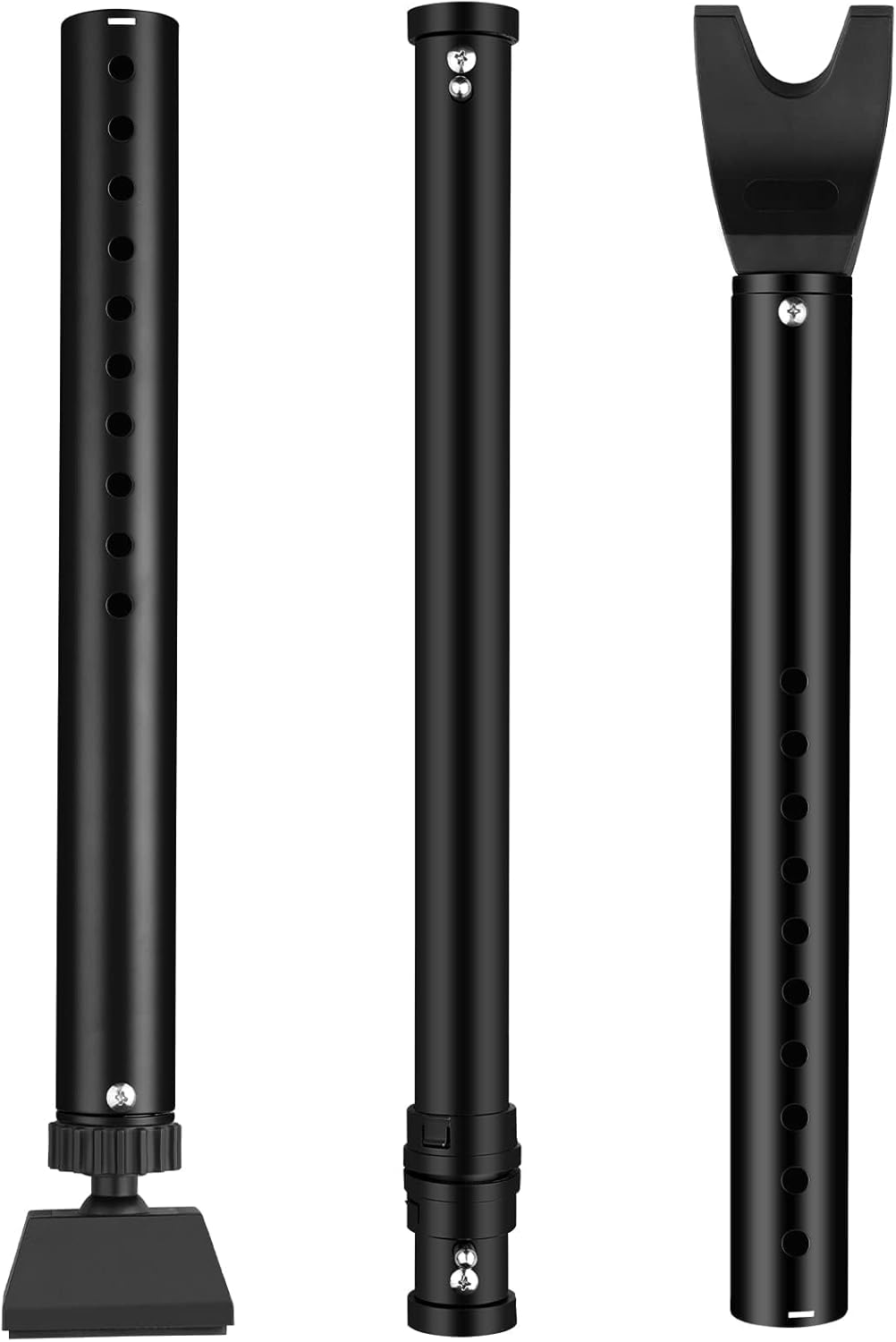 eSynic Tür-Sicherheitsstange, 3-in-1 Türstopper, Sicherheitsstange, strapazierfähig, verstellbare Sc