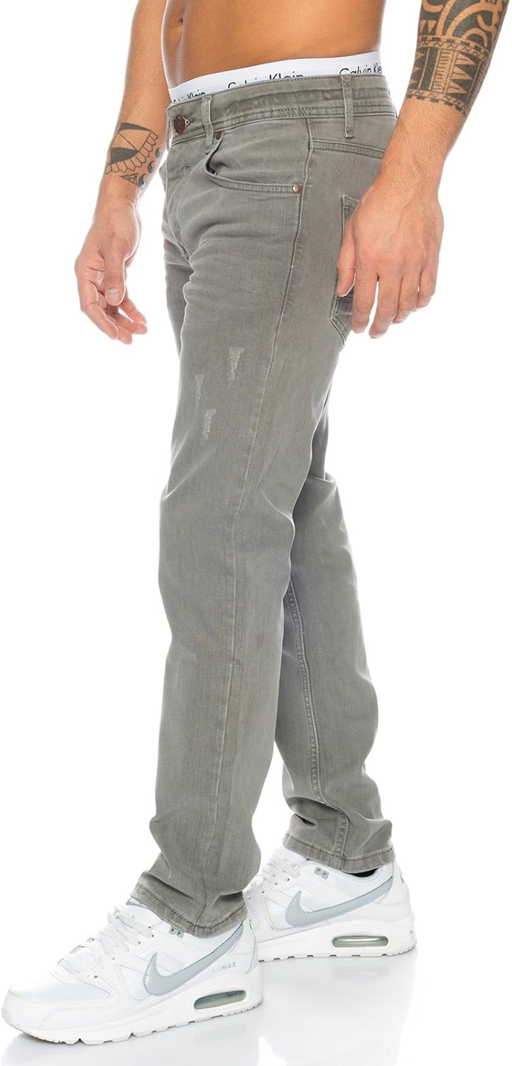 Rock Creek Herren Jeans Hose Denim Stretch Regular Fit Jeanshose Stonewashed W29-W44 29W / 30L Rc-20