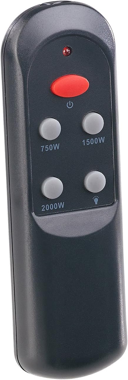 Semptec Urban Survival Technology Deckenheizstrahler: IR-Decken-Heizstrahler mit LED-Licht, Fernbedi