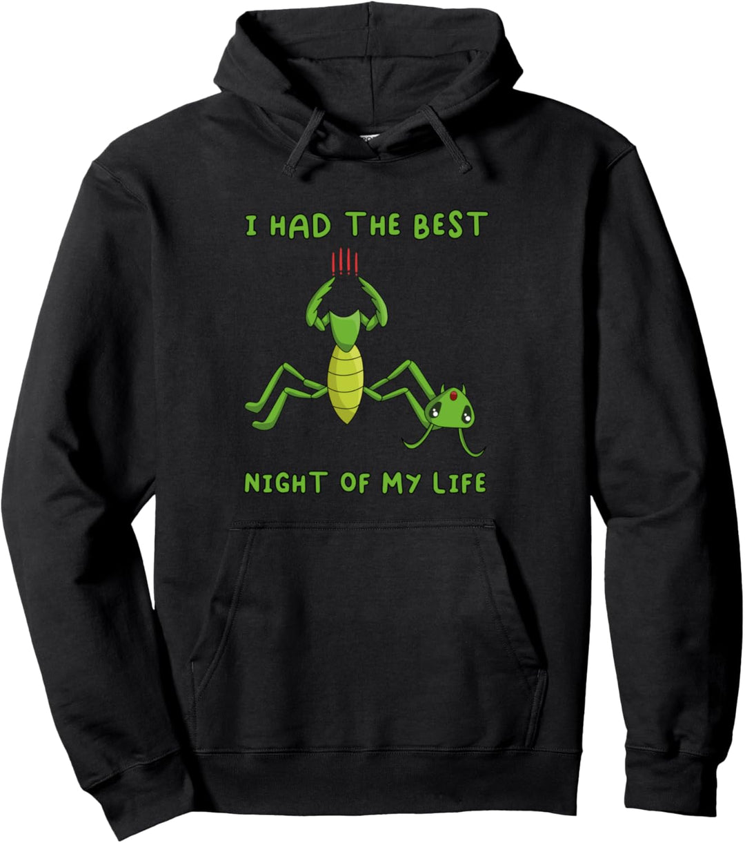 hatte die Nacht des Lebens- Gottesanbeterin Zeichnung Pullover Hoodie