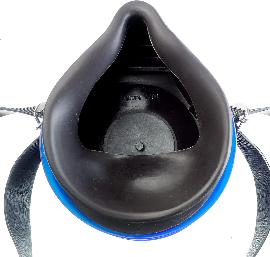 Dräger X-plore 4740 Halbmaske aus Silikon | Gr. S/M | Mehrweg Atemschutz-Maske für den Einsatz mit w