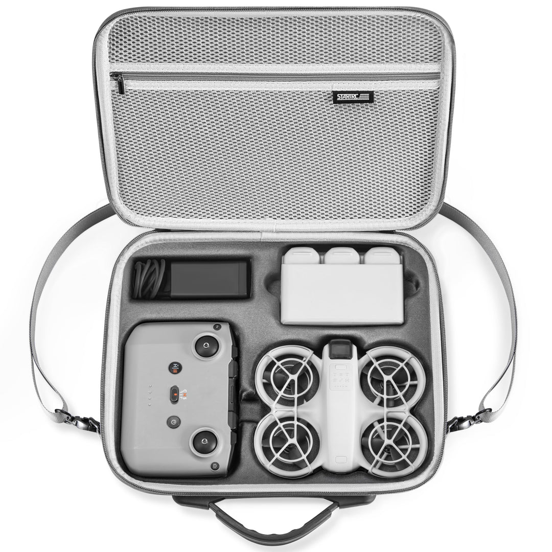 STARTRC Neo Tasche,Tragbar PU Case für DJI Neo Fly More Combo Zubehör,Tragetasche für DJI Neo Drohne