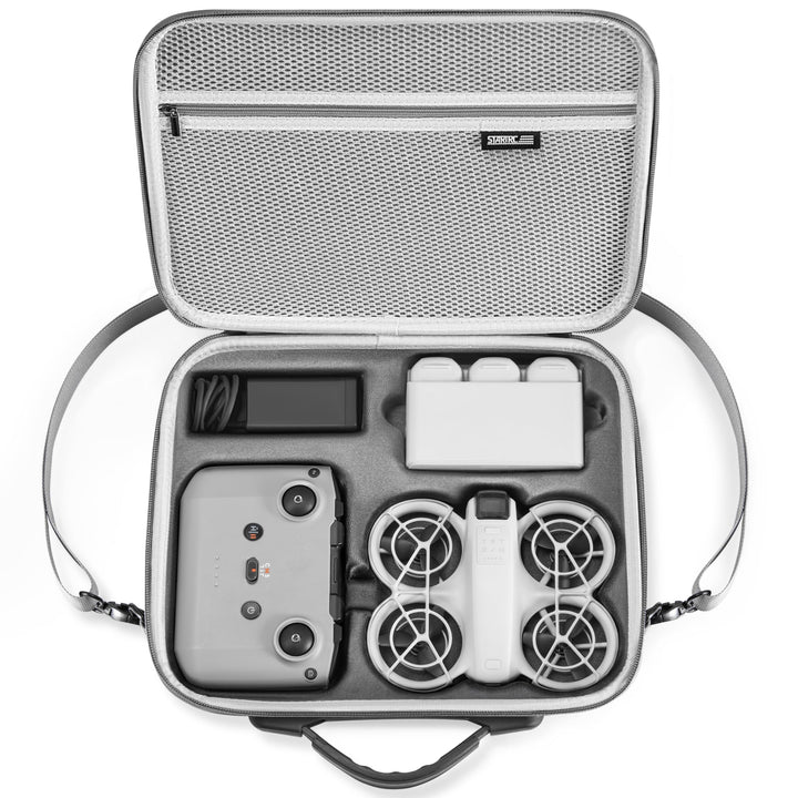 STARTRC Neo Tasche,Tragbar PU Case für DJI Neo Fly More Combo Zubehör,Tragetasche für DJI Neo Drohne