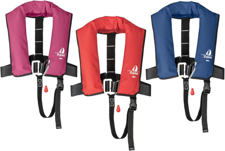 12skipper Kinder-Automatik Rettungsweste ISO 150N, Schwimmweste