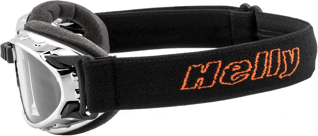 HELLY® - No.1 Bikereyes® | Motorradbrille, Bikerbrille | winddicht, gepolstert, beschlagfrei, HLT® S