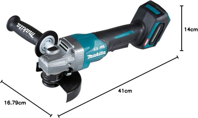 Makita GA013GZ Akku-Winkelschleifer 40V max. (ohne Akku, ohne Ladegerät), Petrol