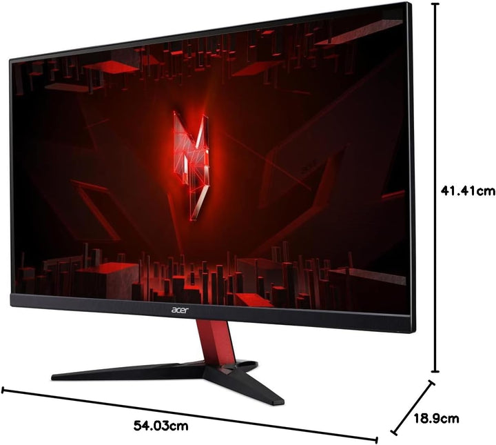 Acer Nitro KG242YE Gaming Monitor 23,8 Zoll (60 cm Bildschirm) Full HD, 100Hz HDMI, 75Hz VGA, 4ms (G