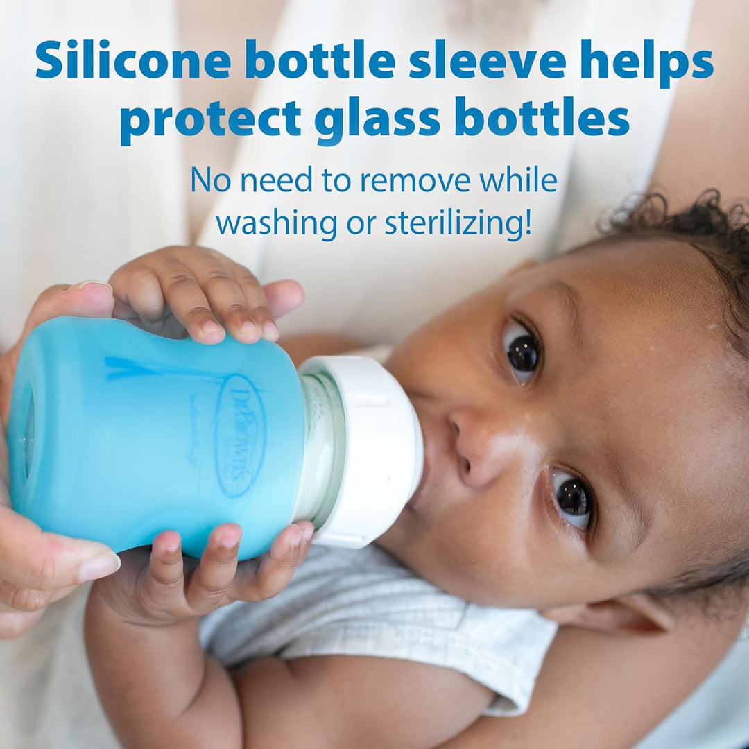 Dr. Brown's Options + Wide-Neck Glass Baby Bottle Starter Set