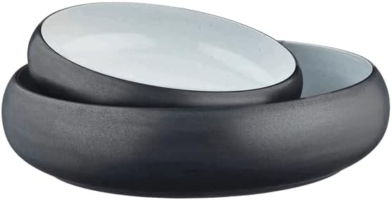 Bjorn Obstschale GOURMET Ø22 & Ø30 cm – Design Servierschale aus Keramik, modernes Geschirr Set für